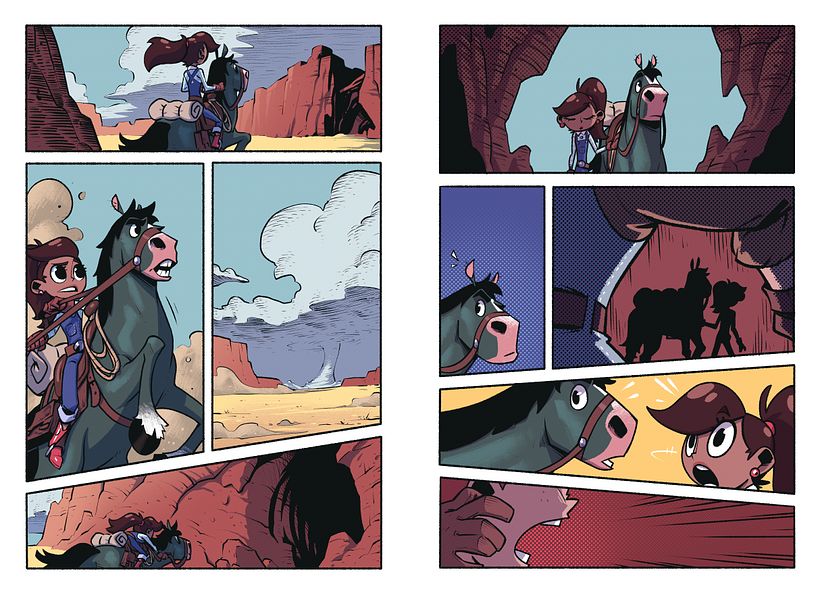 La historia sigue a Dorothy y a Toto su caballo en camino al circo de OZ.