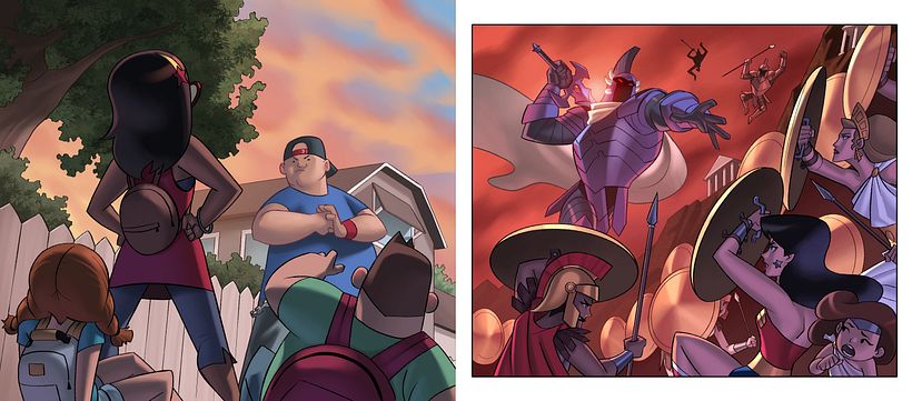 Y paralelismos que pasan los superheroes.