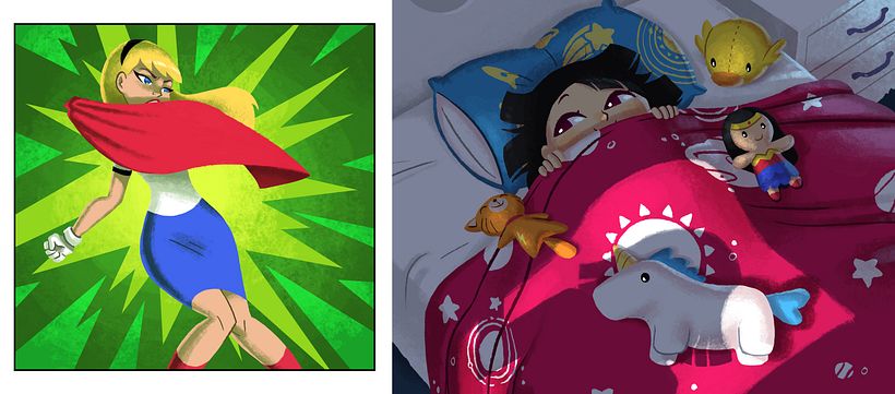 Y asi como los libros anteriores paralelismos conforme la historia que llevan los superheroes.