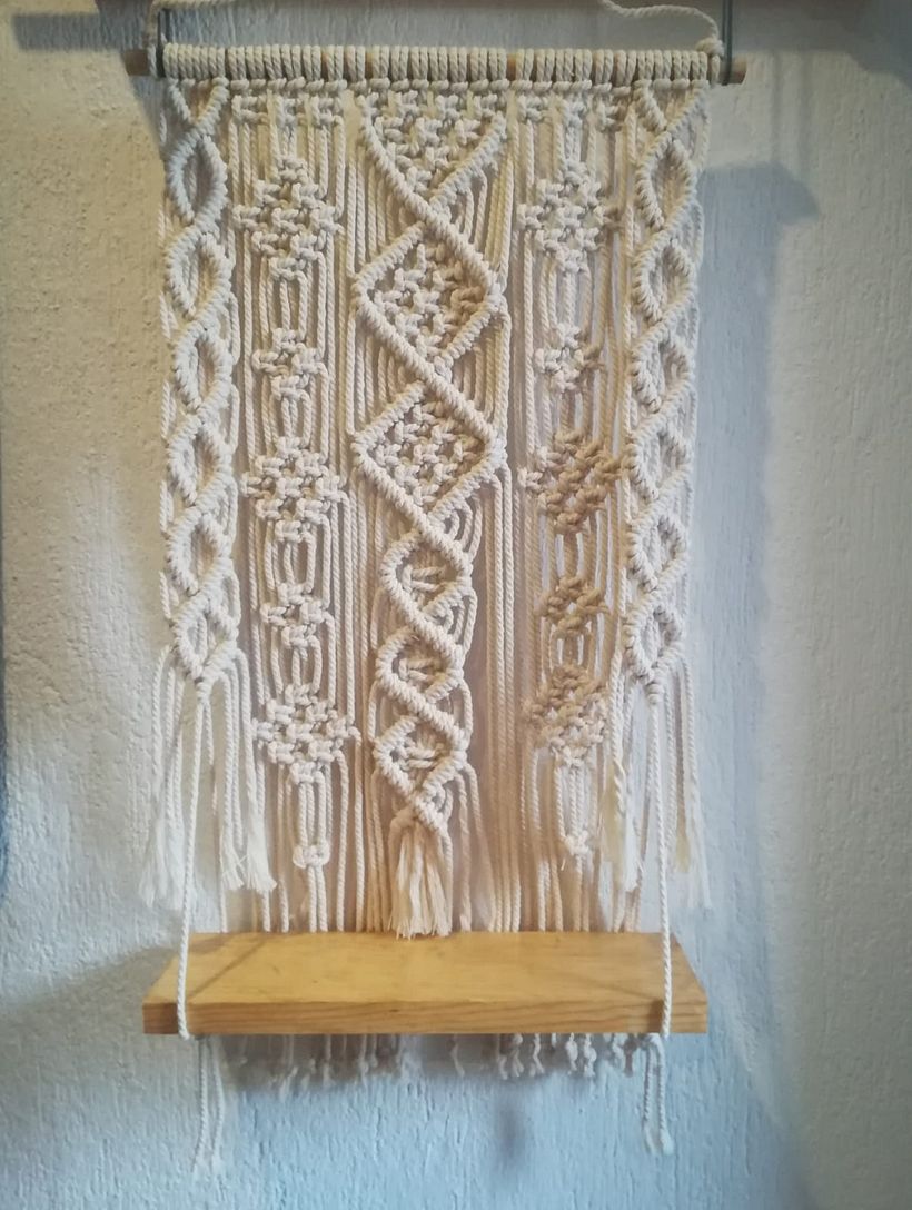 Mi Proyecto del curso: Macramé: nudos básicos y complejos  1