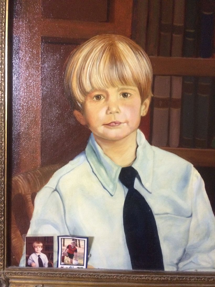 My son at 4 years old. 