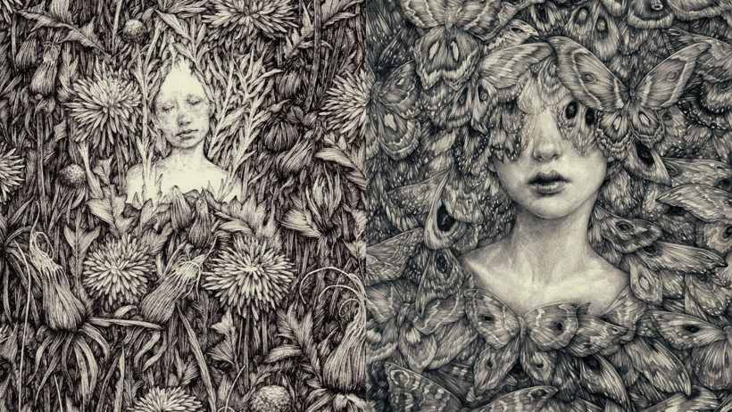 Marco Mazzoni se siente fascinado por la flora y la fauna.