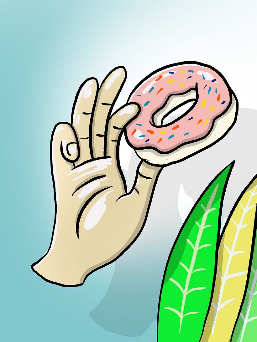 Food is needed for a buddha / I saw Q-Taro 2