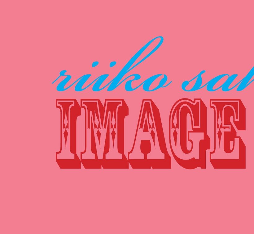 Libro de Arte. "Riiko Sakkinen Image Club" 1