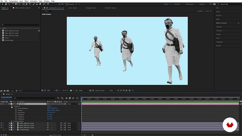 En Domestika puedes aprender a dominar After Effects.
