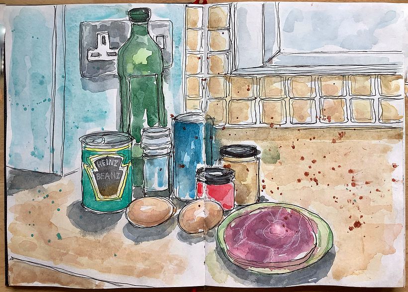 I have thoroughly enjoyed Felix’s course and I have learnt a lot about composition, colour, keeping my sketching loose and that, often, less is more. Thank you, Felix! ☺️ 3