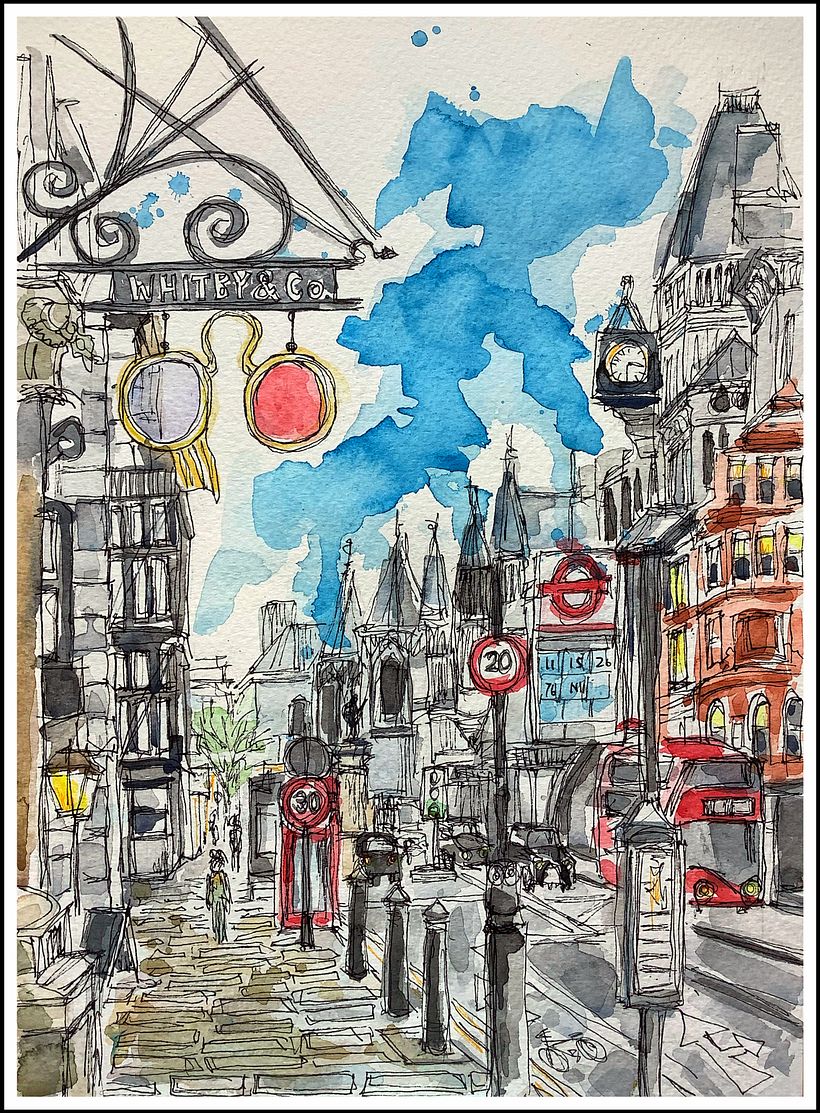 I have thoroughly enjoyed Felix’s course and I have learnt a lot about composition, colour, keeping my sketching loose and that, often, less is more. Thank you, Felix! ☺️ 3