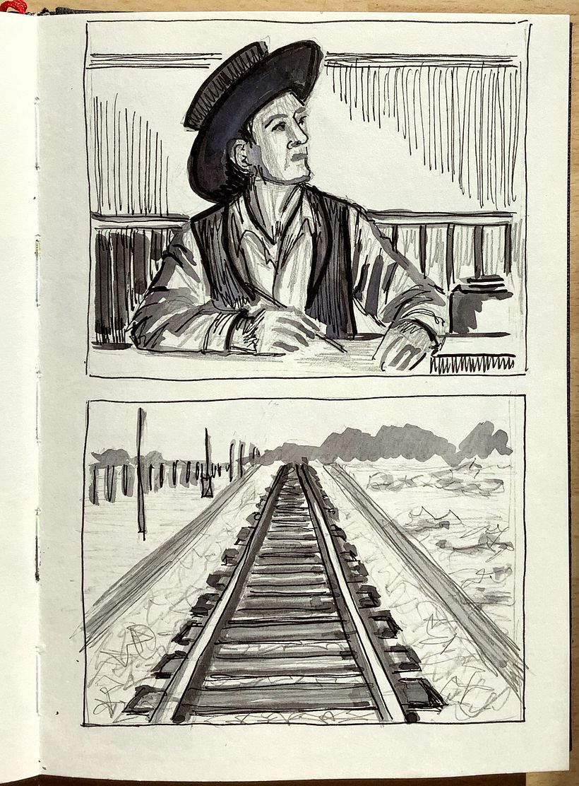 I have thoroughly enjoyed Felix’s course and I have learnt a lot about composition, colour, keeping my sketching loose and that, often, less is more. Thank you, Felix! ☺️ 5