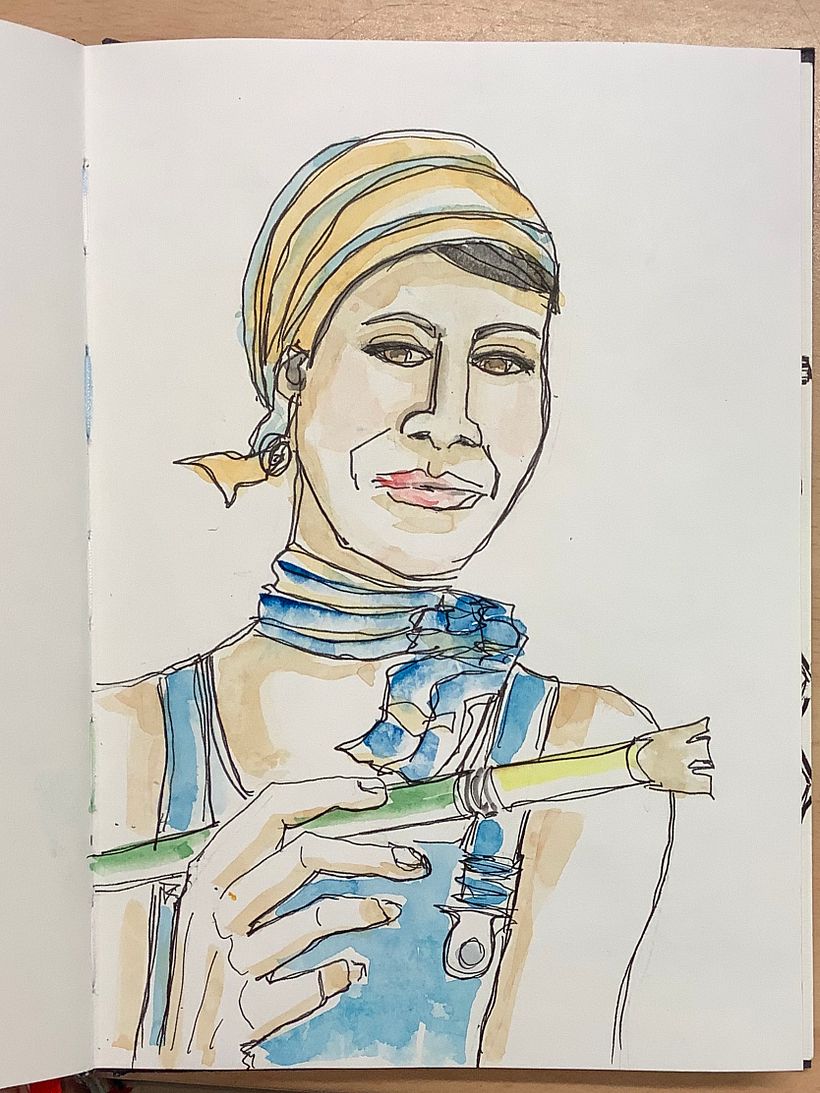 I have thoroughly enjoyed Felix’s course and I have learnt a lot about composition, colour, keeping my sketching loose and that, often, less is more. Thank you, Felix! ☺️ 9