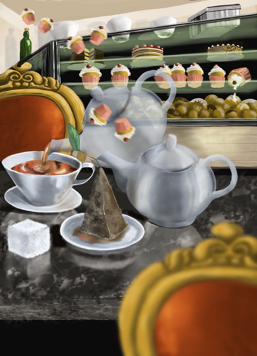 Flying cupcakes 1