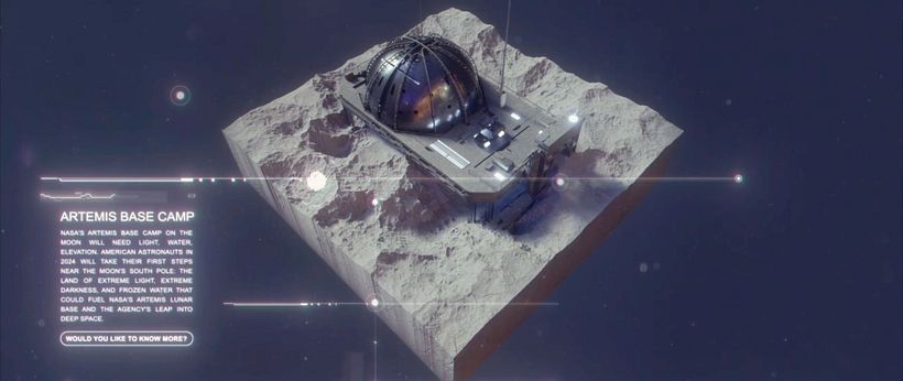Isometric World (Moon Base Camp)