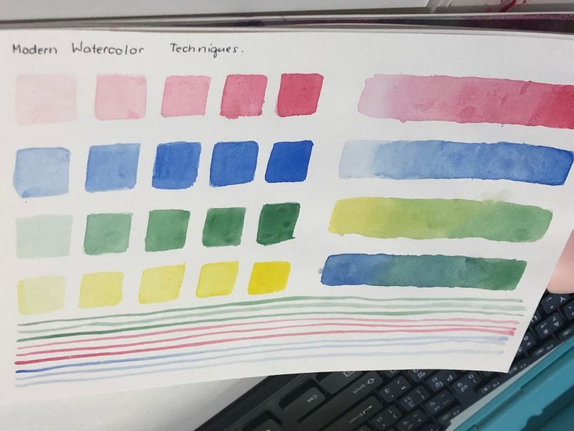 My project in Modern Watercolor Techniques course 1