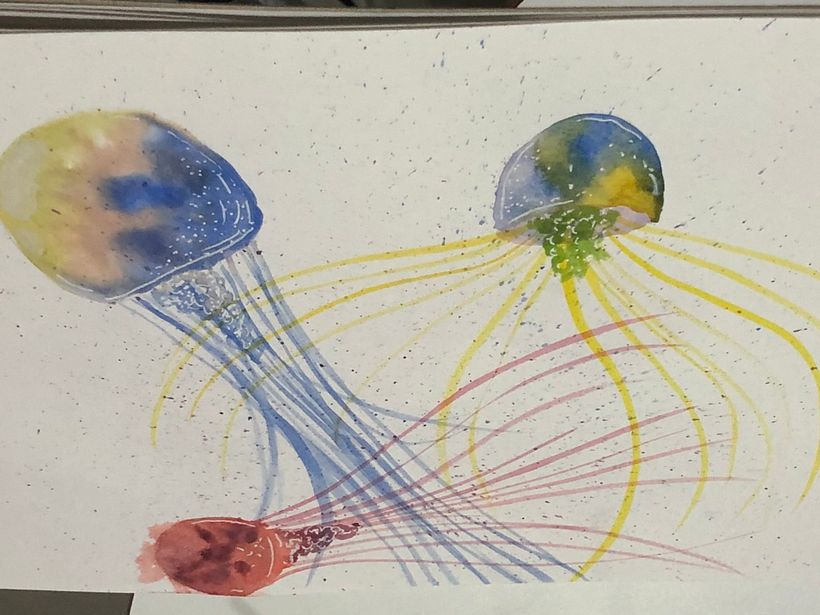 My project in Modern Watercolor Techniques course 4