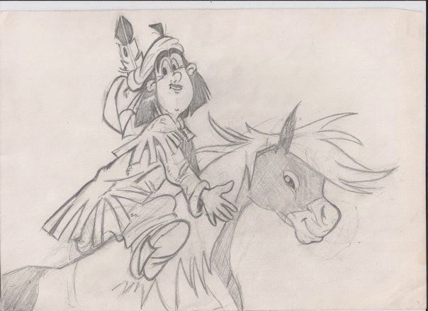 Inspired from Yakari Derib just fot fun