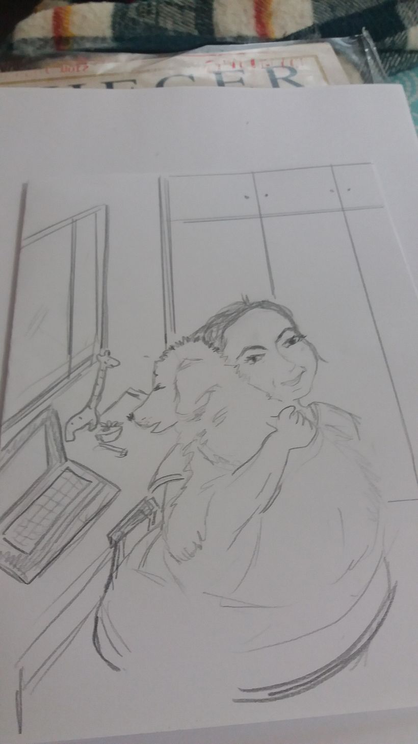 amor de mãe filha e netinho dog hahaha