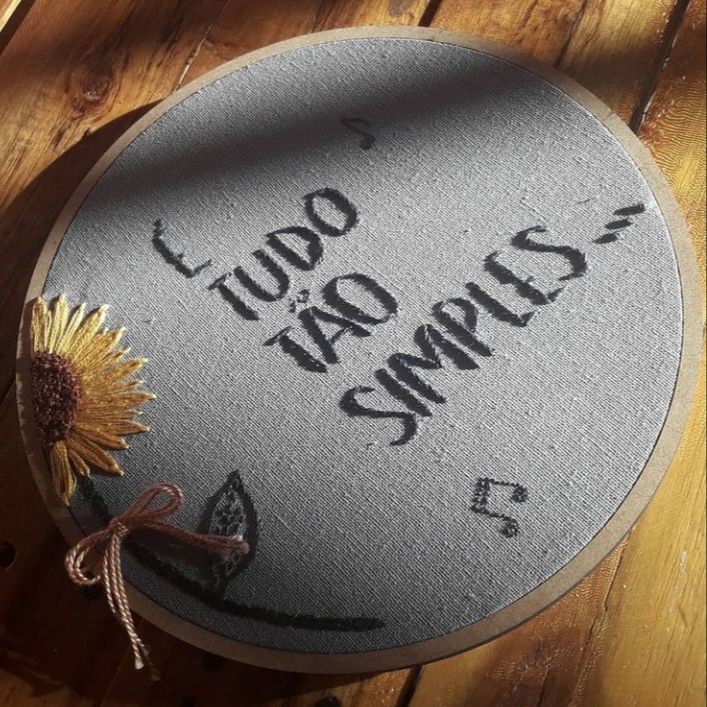 Meu projeto do curso: Técnicas básicas para bordado de letras 1