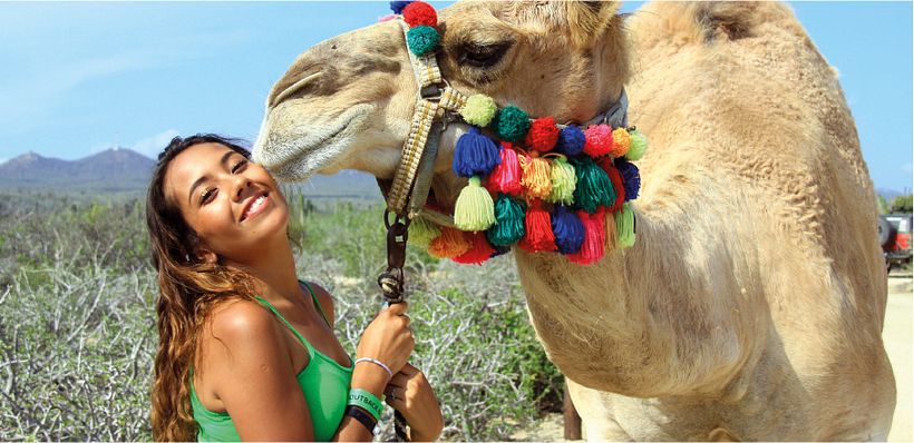 Mariel in Jordan.