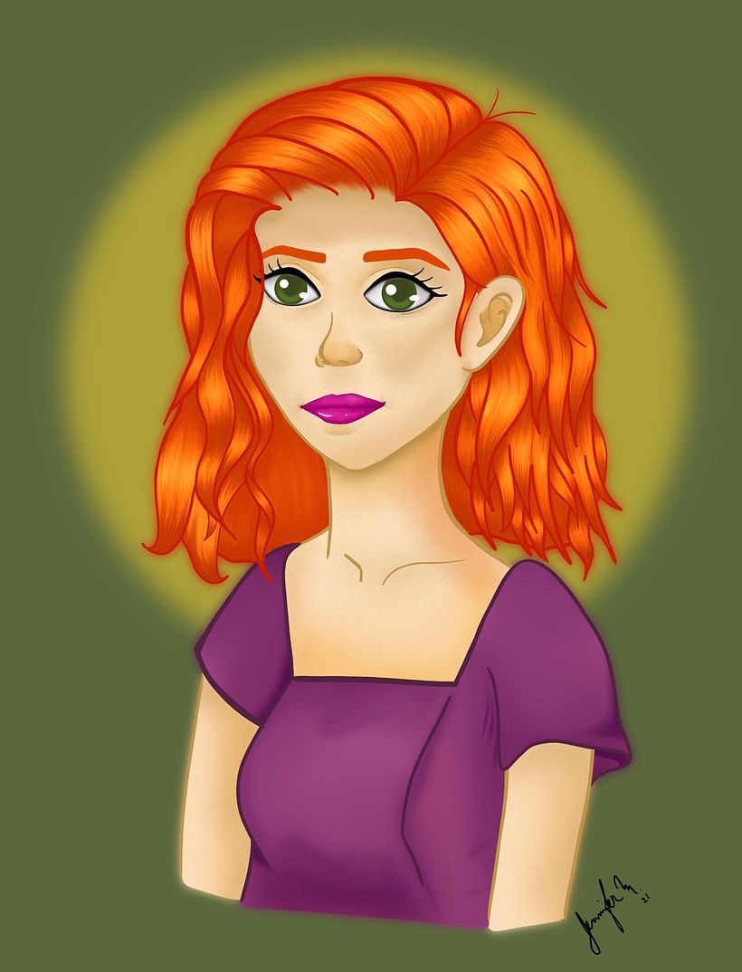 Mi Proyecto del curso: Retrato de personajes femeninos con Procreate 1