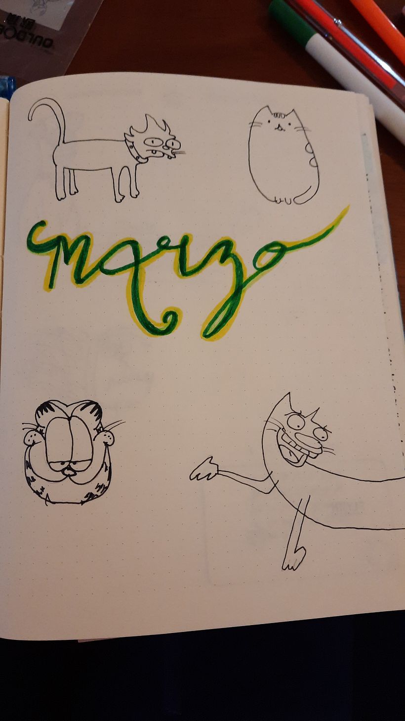 Mi Proyecto del curso: Introducción al bullet journal ilustrado 1