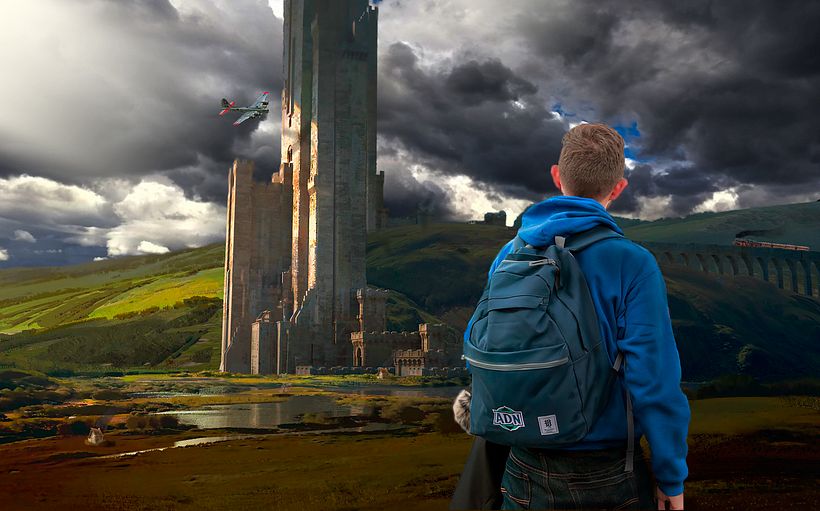 Mi Proyecto del curso: Collage digital en Photoshop: composición y efectos visuales 3