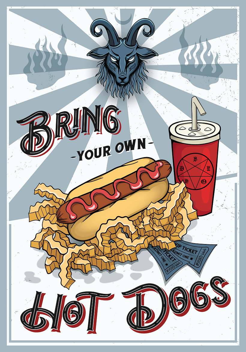 Reflecting Your Style with Illustrator course: Bring Your Own Hot Dogs 7