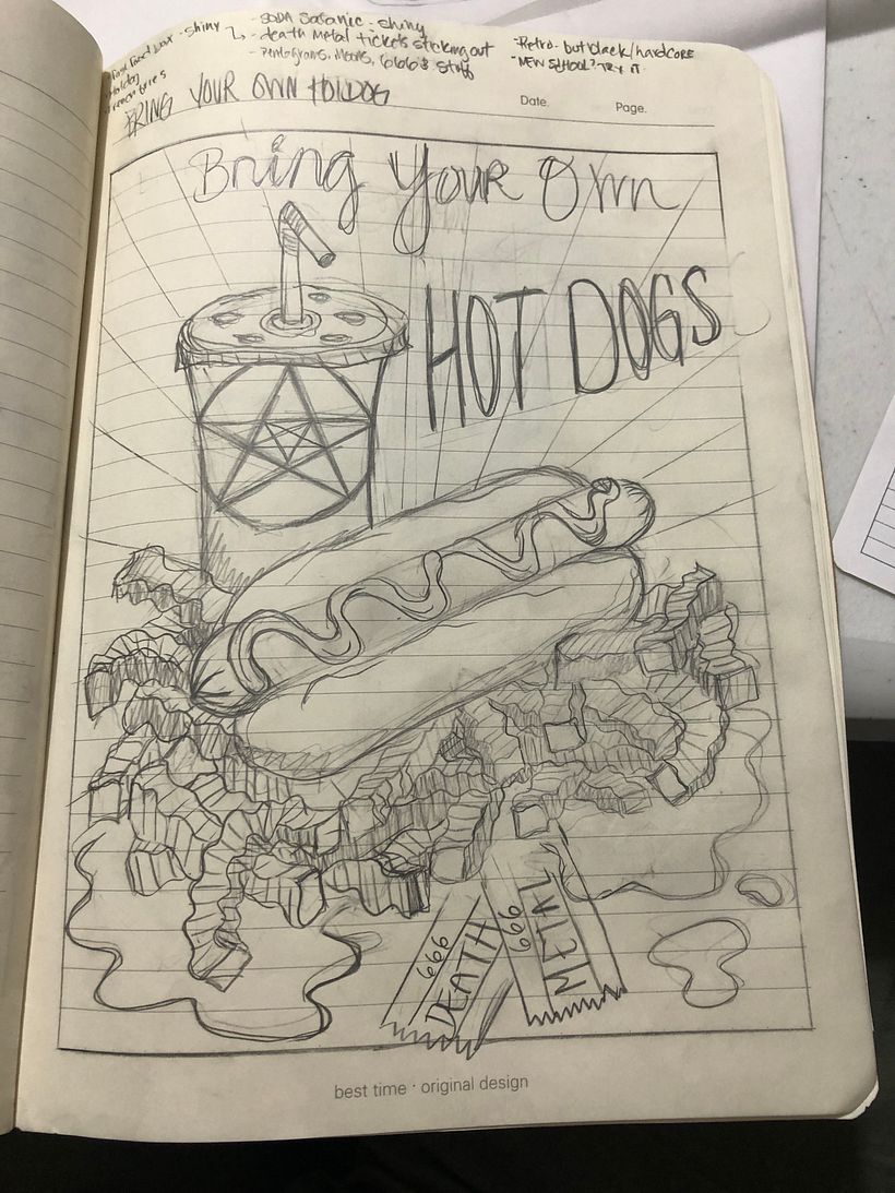 Reflecting Your Style with Illustrator course: Bring Your Own Hot Dogs 2
