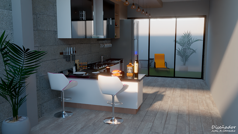 Mi Proyecto del curso: Visualización arquitectónica con V-Ray para SketchUp 11