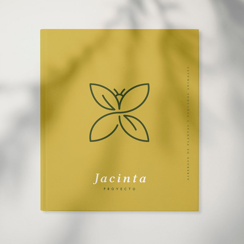 Diseño de identidad / Proyecto Jacinta: Albergue de plantas y pequeños animales 1