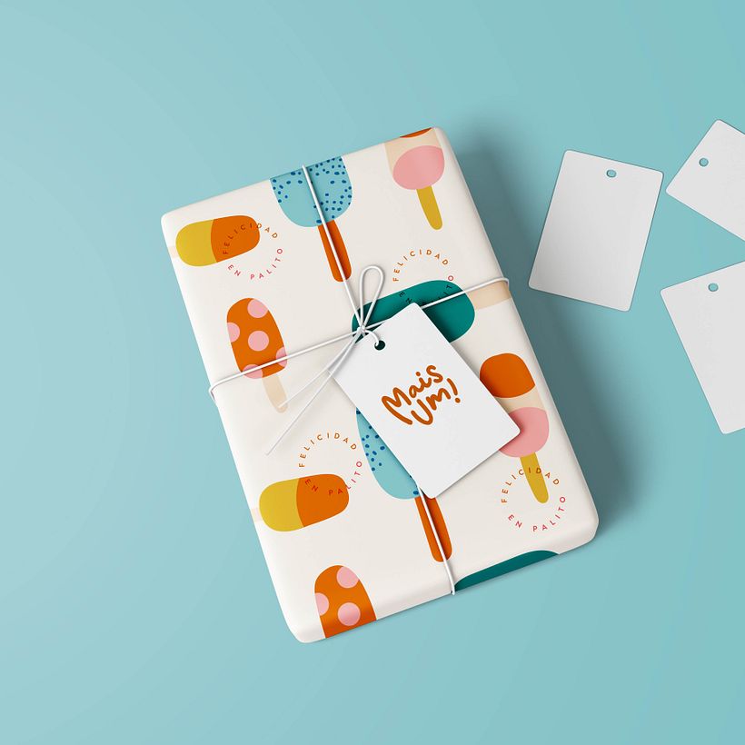 Diseño de identidad / Mais Um: Helados y Dulce de Coco veganos  12
