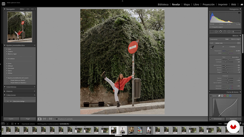 Editando minha série de fotos no Adobe Lightroom CC
