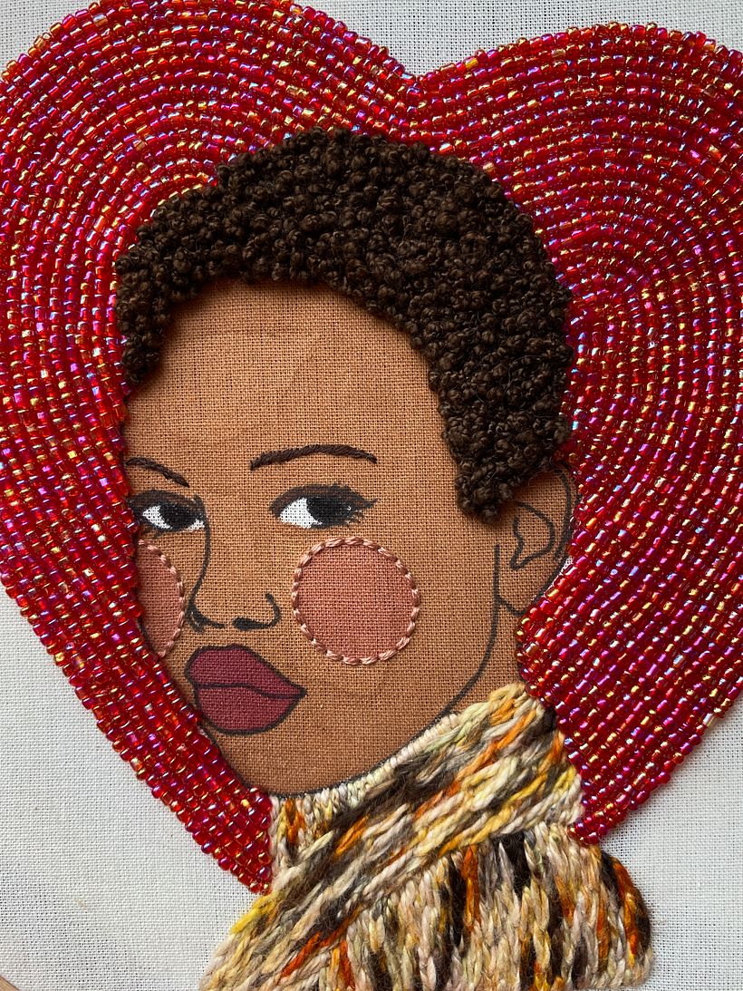La artista y bordadora Mariah Escossia, en Diarios Domestika 3
