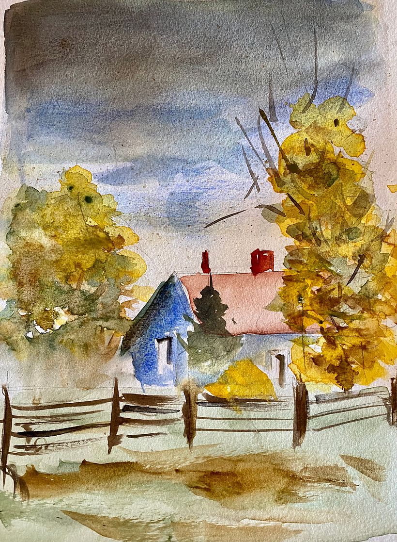 Mi proyecto del curso: Paisajes naturales en acuarela 1