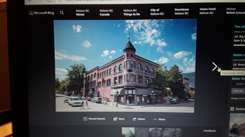 Picture used for color and shadows