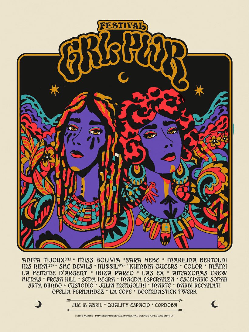 Grl Pwr Festival Poster 1