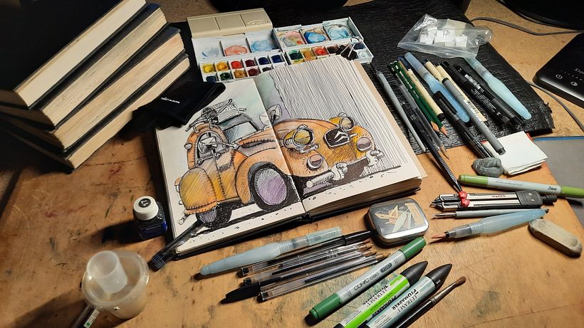 Mon projet du cours : Techniques d’illustration pour débloquer votre créativité 3