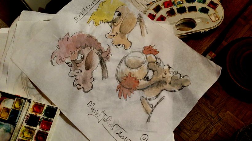 Mon projet du cours : Character design : création de personnages 2D 3