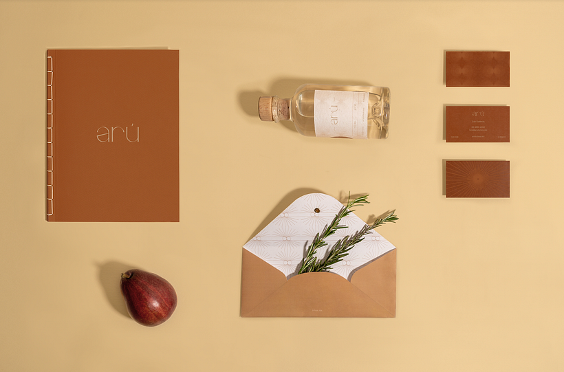 Dirección de arte y branding para la marca Arú, de Wikka.
