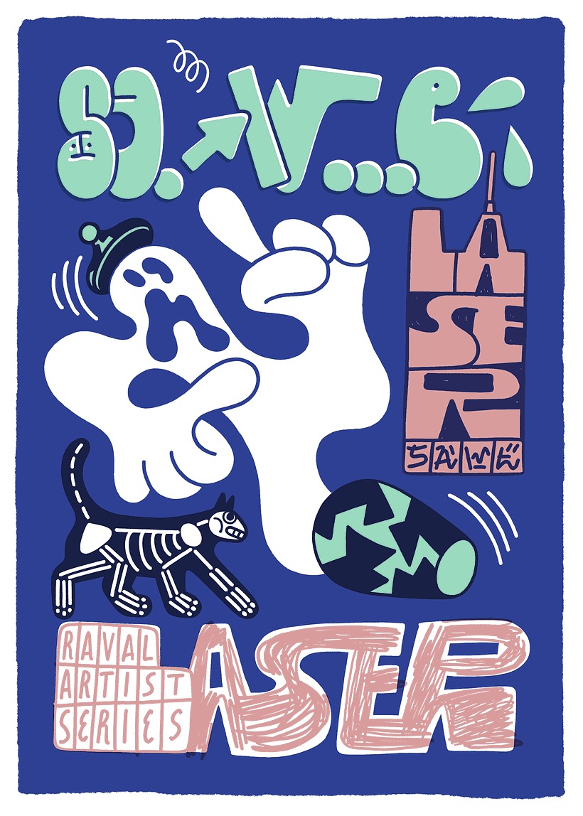 LASER RAWAL ARTIST SERIES / CREATIVE DIRECTION 9