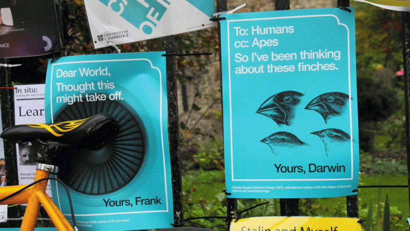 Examples of work by Johnson Banks