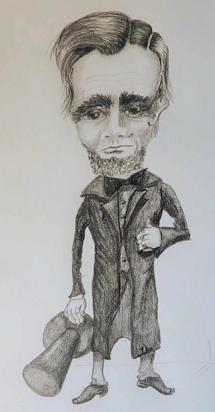 My project in Caricature Portrait with Graphite course 1