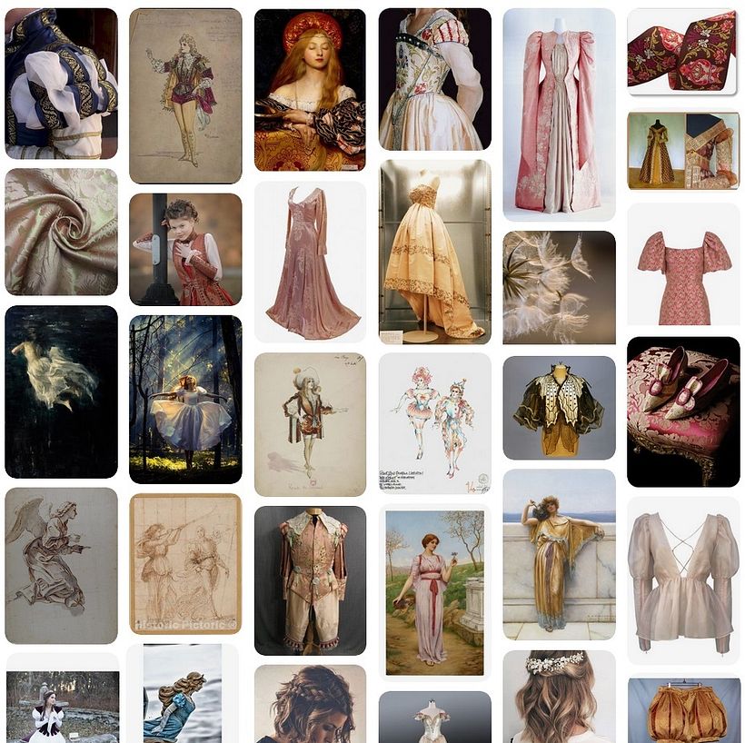 Moodboard for the Princess