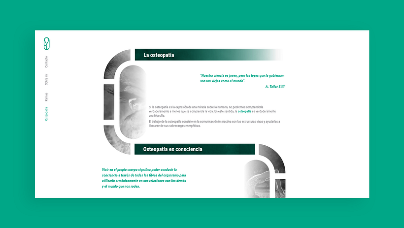 Programación y maquetación web Clínica de fisioterapia 3