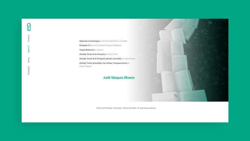 Programación y maquetación web Clínica de fisioterapia 4