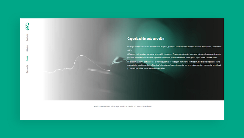 Programación y maquetación web Clínica de fisioterapia 5