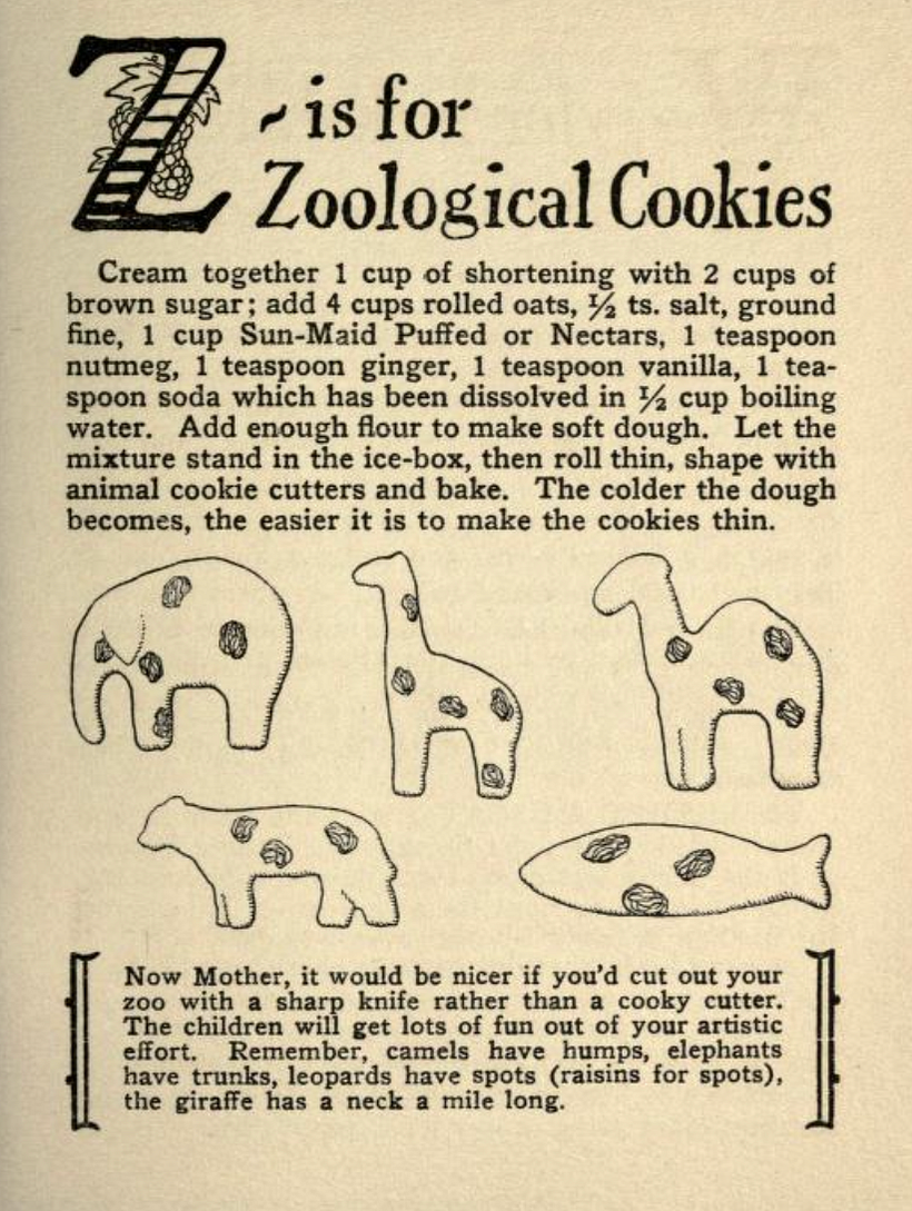 Ilustraciones de galletas para niños. 