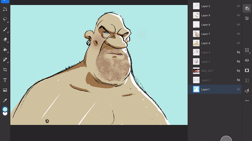 Painting Tutorial: How to Draw a Stylized Portrait in Photoshop 12