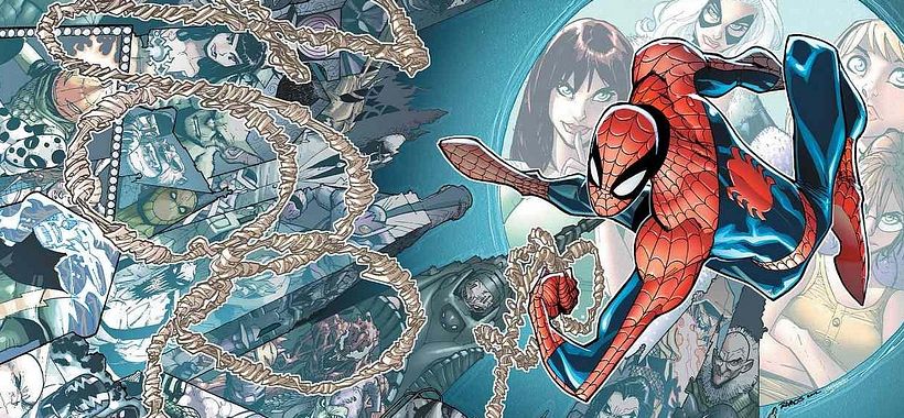 Una de las portadas de Humberto para Spiderman.