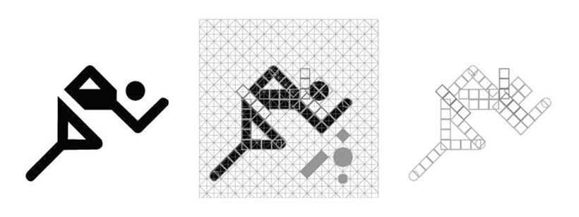 Aicher's geometric pictograms have served as the basis for many of the pictograms we see today