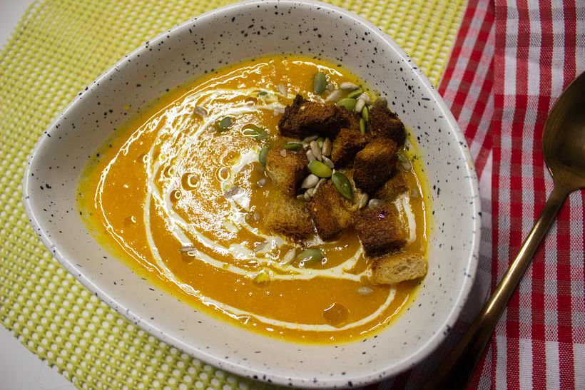 Resultado de crema de zapallo - para blog de comida