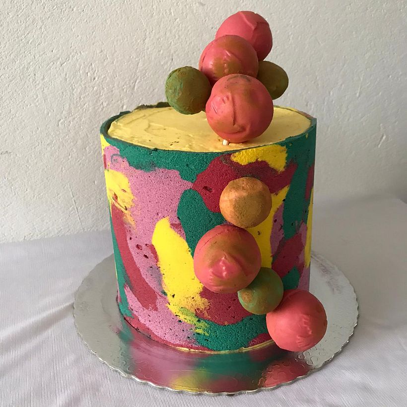 Meu projeto do curso: Cake design: técnicas modernas de decoração 3